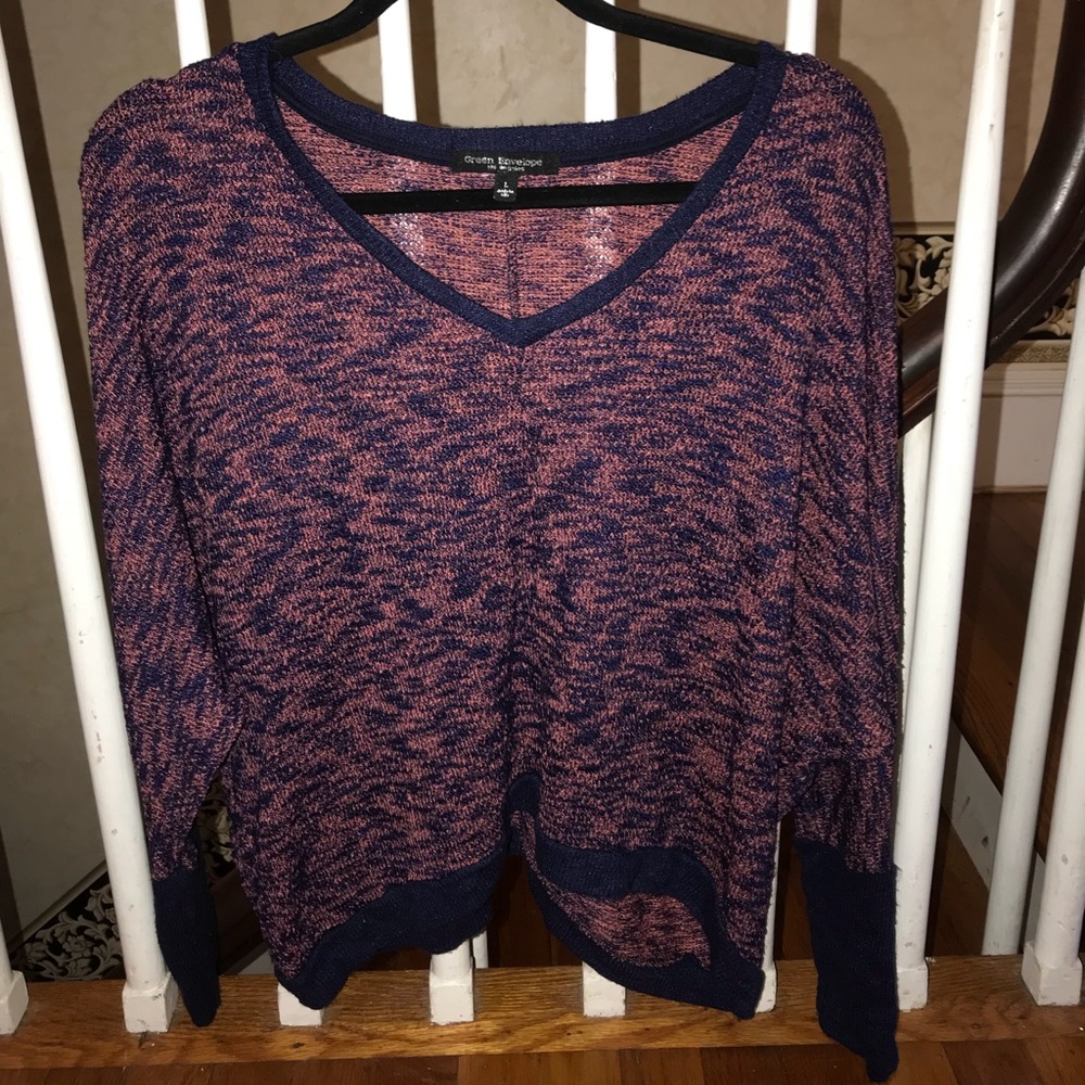 Slouchy knit sweater